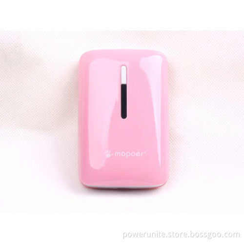 High-end, Easy for Travel Dual USB Port Popular Design 6,600mAh Backup Power Bank